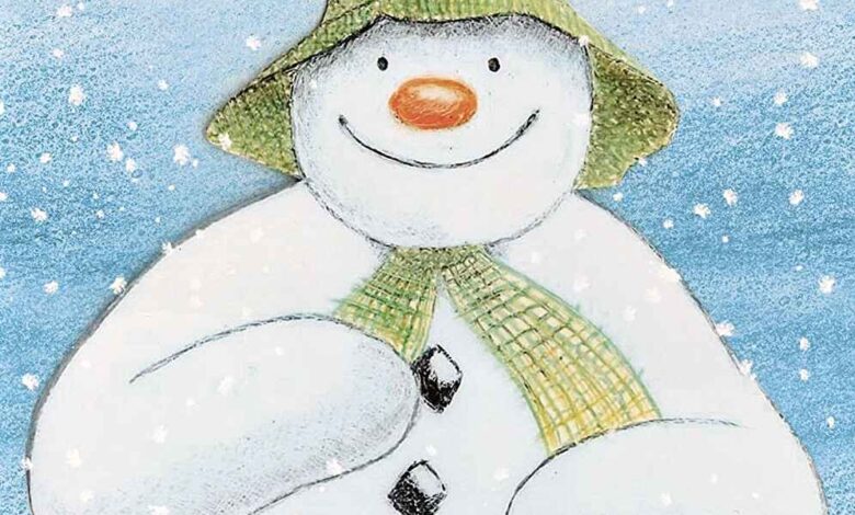 داستان-کودکانه-انگلیسی-the-snowman-story