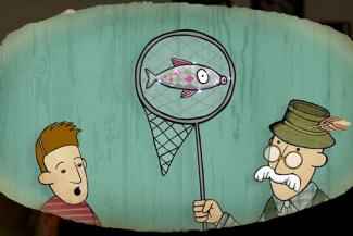 داستان-کوتاه-انگلیسی-the-magic-fish
